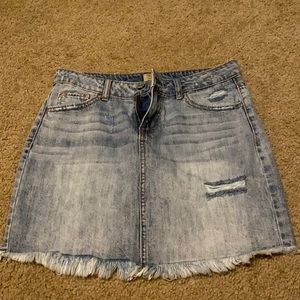Jean Mini Skirt